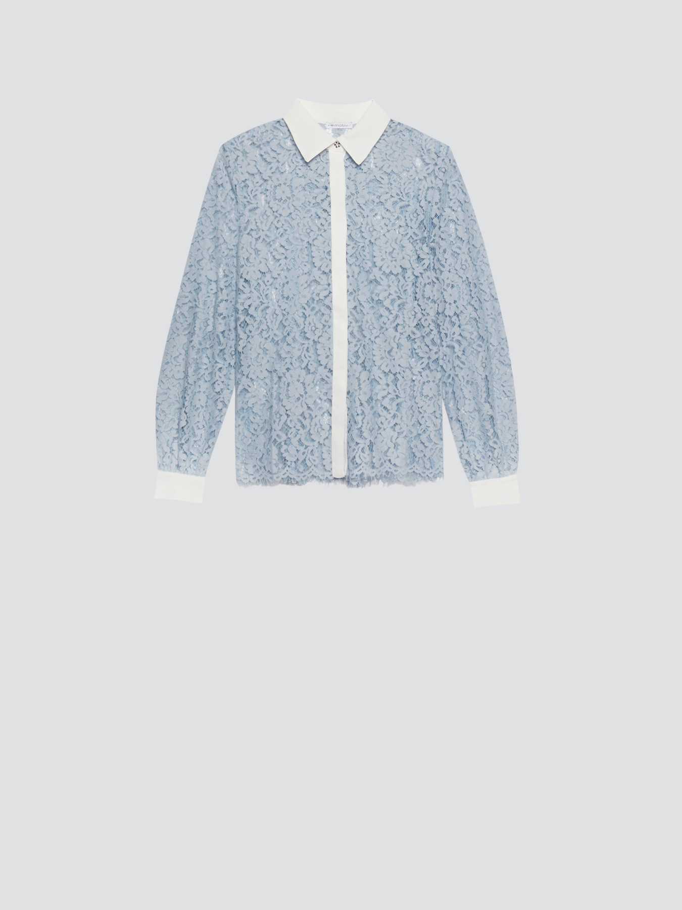 Camicia in pizzo macramè image number 3