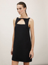 Minivestido con corte image number 0