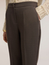 Flare pants with pressed crease image number 3