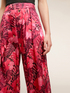 Floral patterned palazzo trousers image number 2