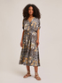 Vestito midi fantasia floreale image number 0