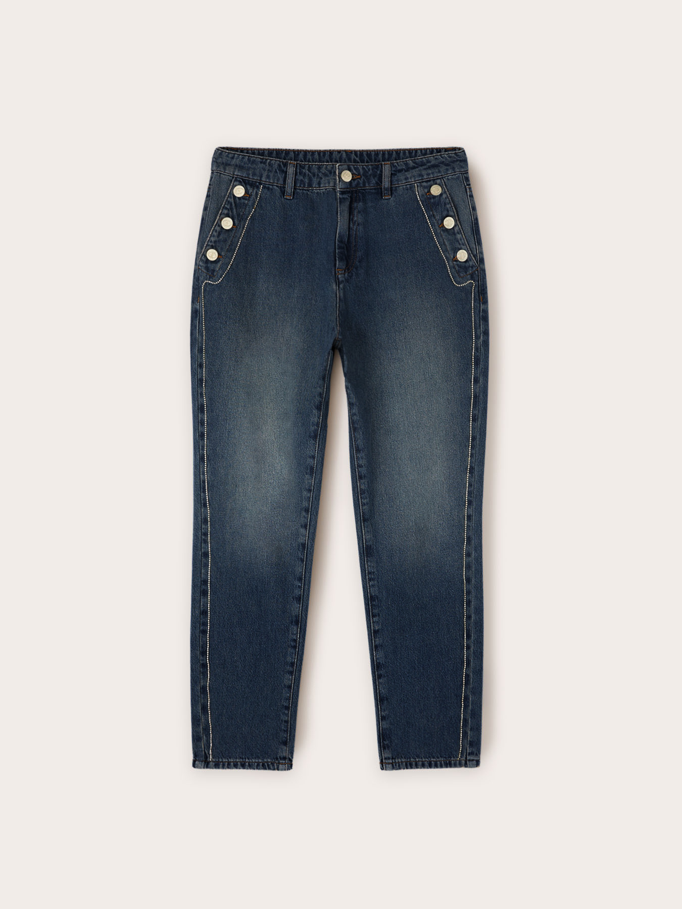 J.o Milano Pantaloni con pinces sul davanti 464G3J