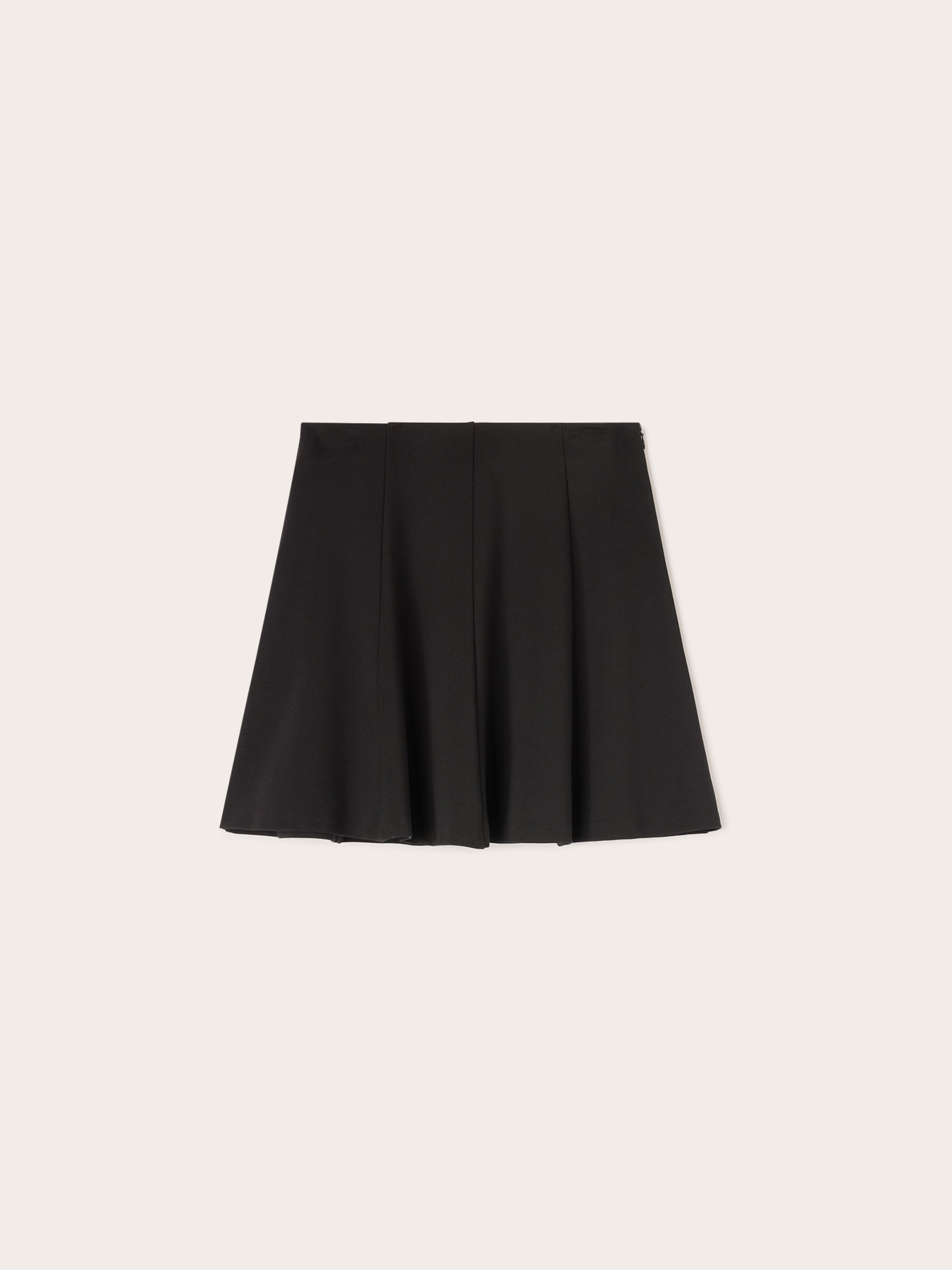 Milano stitch panelled mini skirt image number 4