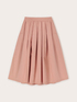 Circle skirt with split pleats image number 5
