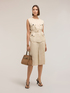 Safari vest in linen lyocell blend image number 0
