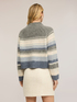 Striped wool blend sweater image number 1
