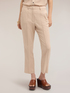 Cropped ramie trousers image number 2