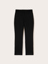 Regular cotton trousers image number 3