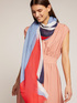 Colour block scarf image number 2