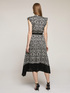 Ethnic pattern midi dress image number 1