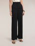Wide-leg trousers in linen blend image number 2