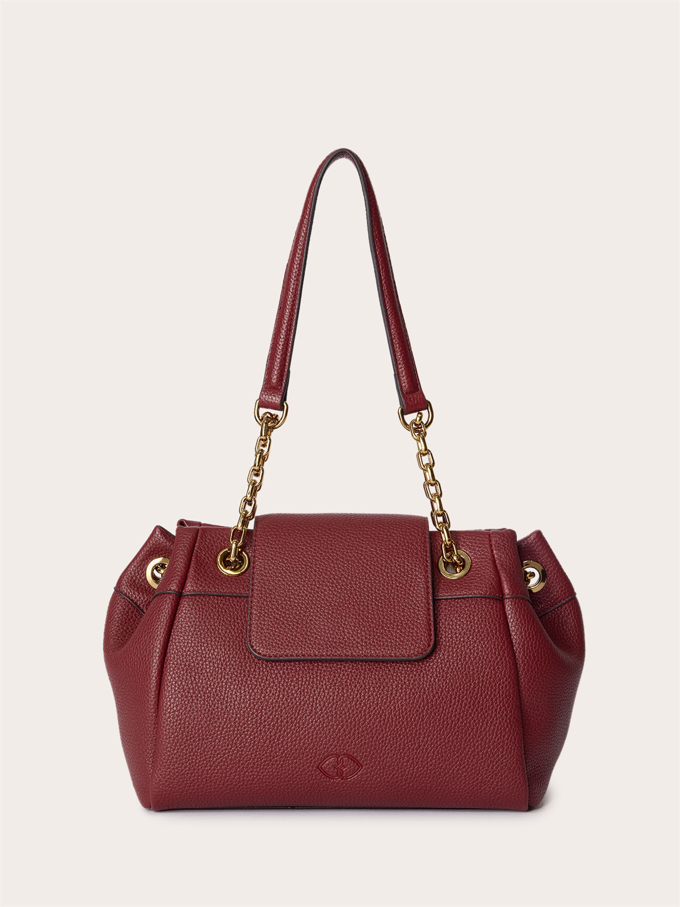 Shoulder bag with golden chain image number 1