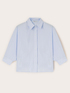 Chemise oversize &agrave; rayures image number 4