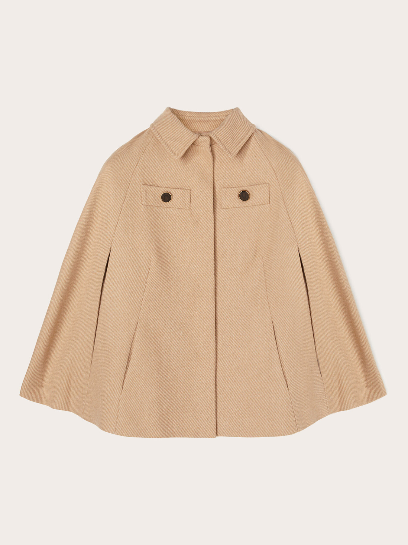 Cape en drap avec col image number 4