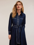 Rochie-cămașă din poplin cu profile image number 2