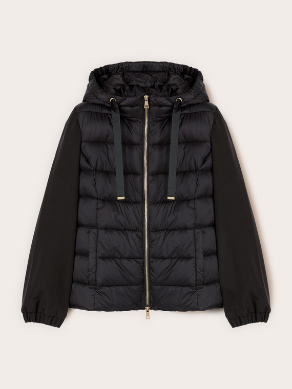 Piumino lightweight bimaterico