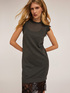 Vestito in maglia con bordi in pizzo image number 2