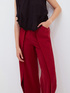 Loose trousers with pleated feature image number 2