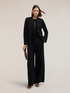 Veste simple boutonnage en point de Milan image number 2