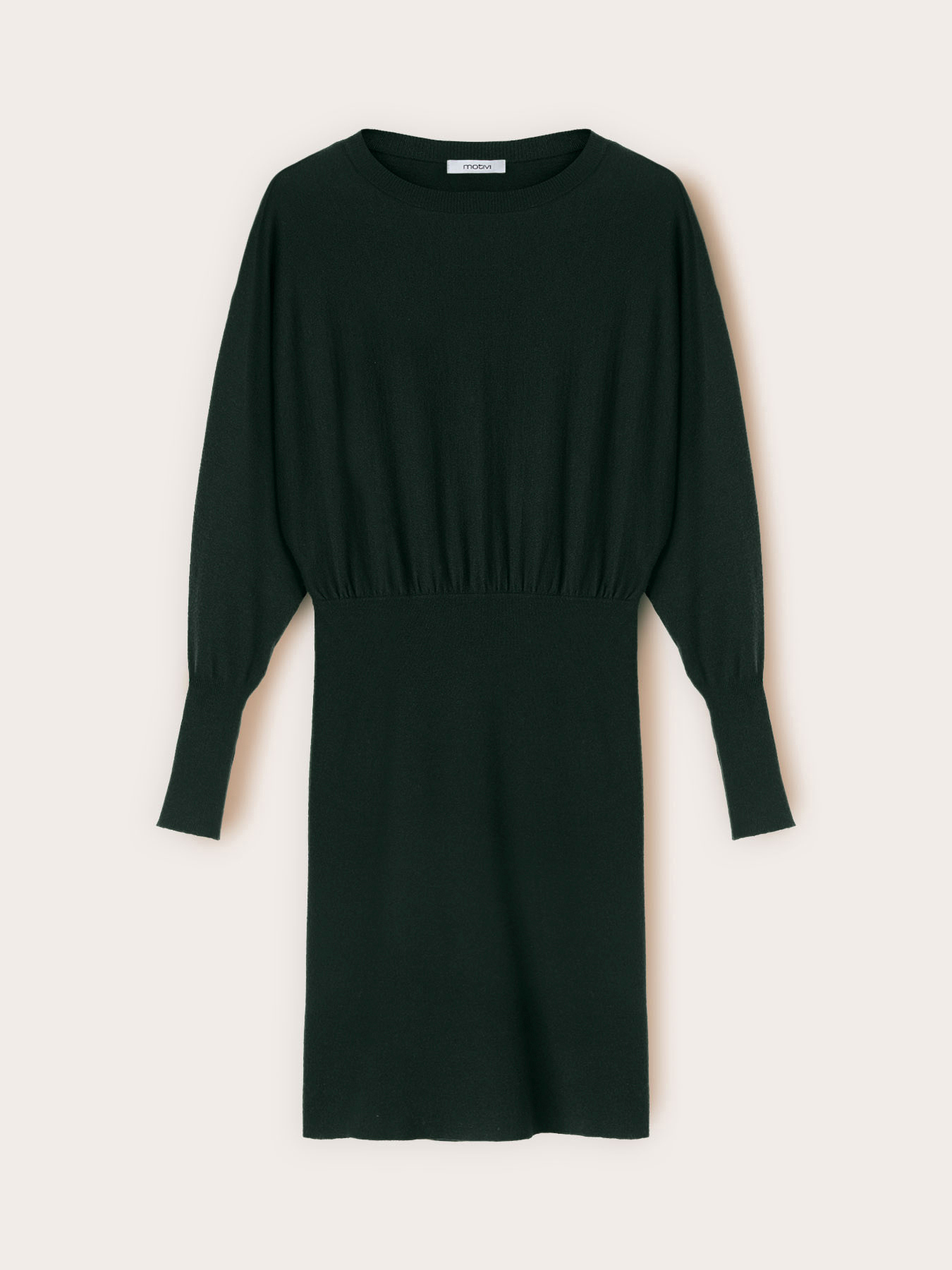 Robe en maille avec manches kimono image number 4