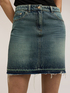 Minirock aus Denim image number 3