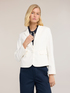 Tailored blazer in cotton blend image number 2