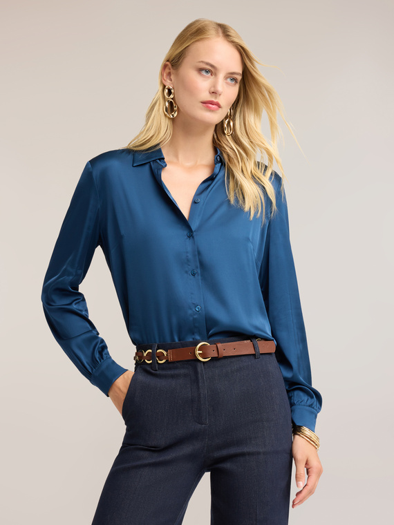 Satin shirt