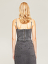 Top bustier in denim image number 1