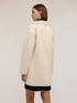 Double-breasted coat in wool blend double cloth image number 1