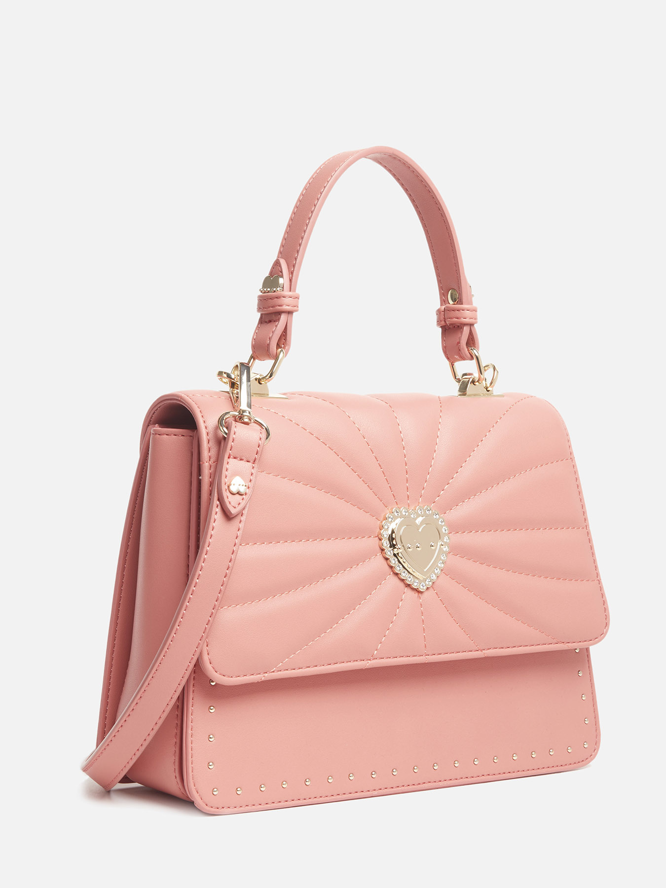 Borsa rigida con dettaglio gioiello image number 1