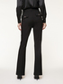 Milano-stitch flare trousers image number 1