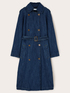 Trench in denim misto lino image number 4