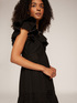 Short dress in broderie anglaise and openwork embroidery image number 2