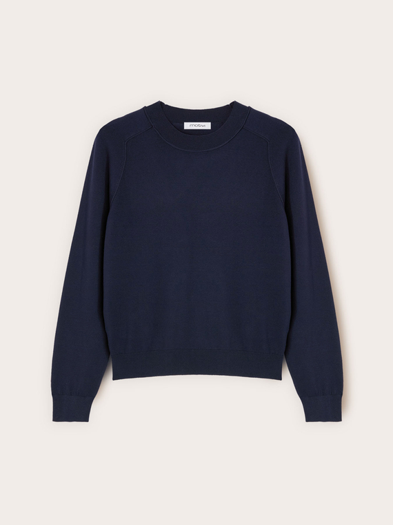 Maglia a righe in misto viscosa