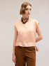 Blouse en satin avec n&oelig;ud image number 0