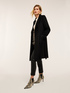 Manteau mi-long avec ceinture en laine m&eacute;lang&eacute;e image number 0