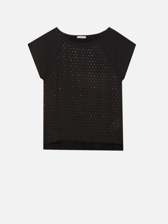 t shirt bimaterica motivi