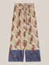 Ethnic pattern loose trousers image number 3