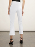 Kick flare trousers with button detail image number 1