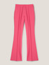 Fitted trousers with flare cut image number 3