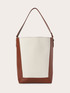 Canvas bucket bag image number 1