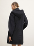 Nylon parka with detachable hood image number 1