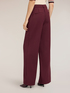 Wide-leg trousers with pressed crease image number 1