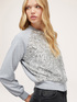 Sweatshirt with sequins image number 2