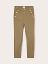 Skinny trousers with button feature image number 4