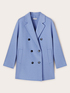 Double-breasted double cloth coat image number 6