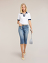 Capri-Jeans mit Schlitz image number 0
