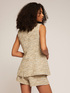 Sleeveless tweed jacket image number 1