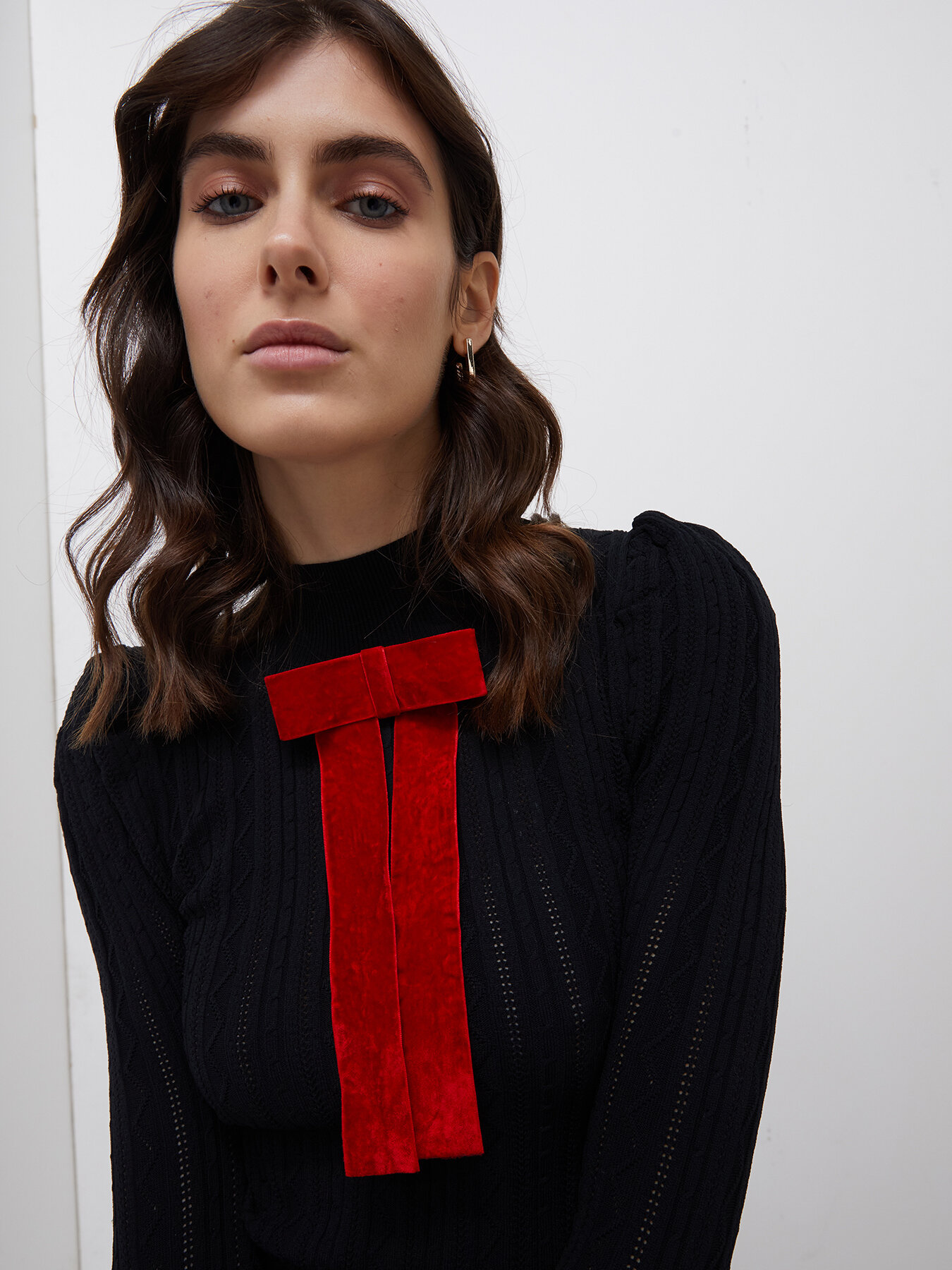 Jersey con lazo en contraste image number 2