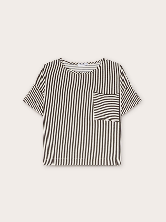 Floaty striped blouse